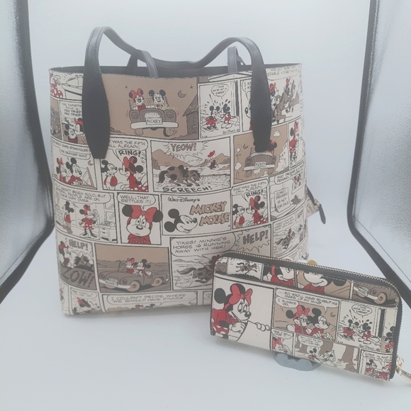 kate spade Handbags - Kate spade disney tote with matching wristlet and wallet